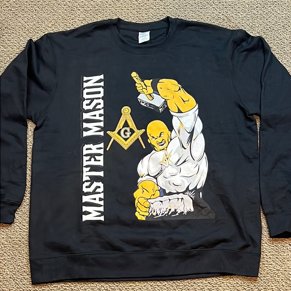 Incredible Master Mason Men's Crewneck Sweatshirt XL